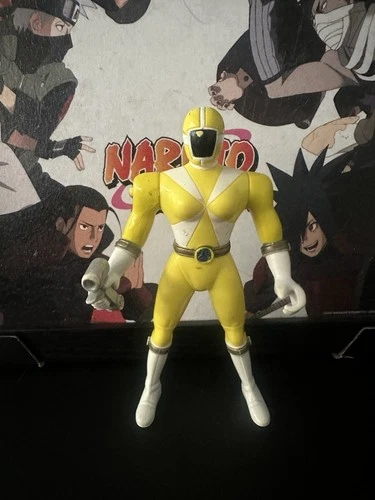 Power Rangers Action Figures Lightspeed Rescue Yellow Ranger Collectible Vintage