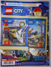 Lego City magazine #96 2026 + 2 Amazing Lego Toys to build