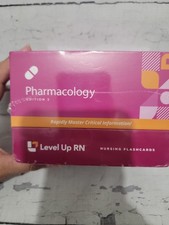 Level Up RN Pharmacology Nursing Flashcards E...