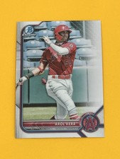 2022 Bowman Chrome Arol Vera #BCP-101 Los Angeles Angels (I)