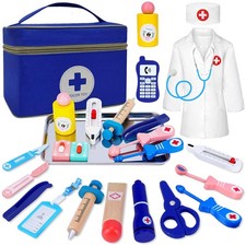 Doctor Kit for , Doctor kit for Toddlers 3-5 , Pretend Playset for Toddlers w...