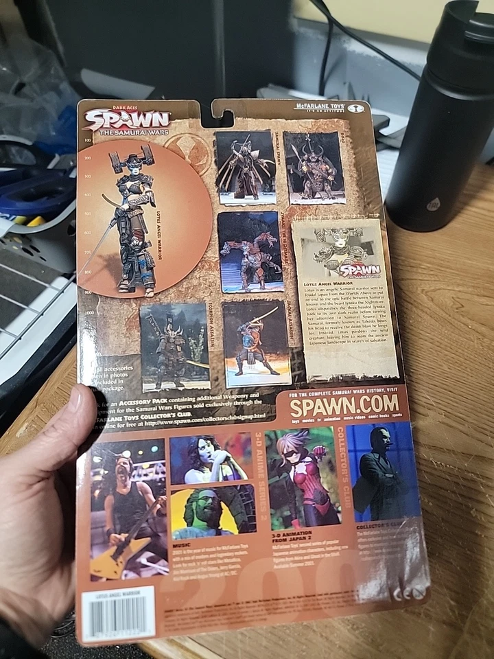 Spawn Dark Ages Serie 19, Las Guerras Samurai, Guerrero Ángel Loto Foto 3 de 4