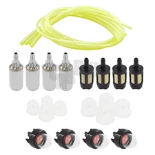 Fuel Line Filter Primer Bulb Kit 4 Size For Zama Zf-1 Zf1 Stihl Poulan Husqvarna