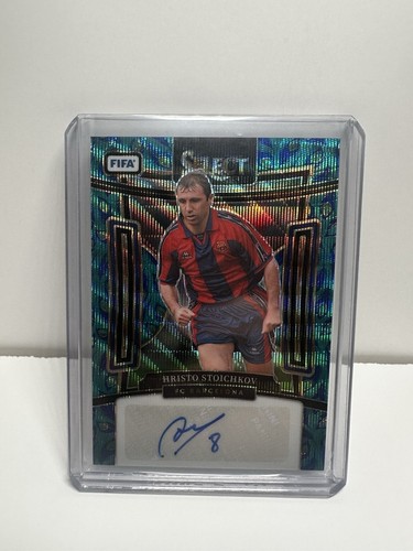 Carte Panini Select FIFA Soccer 2023/24 - Barcelona - Hristo Stoichkov - AUTOGRAPHÉE - Occasion