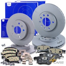 ATE BREMSSCHEIBEN 5-LOCH + BREMSBELÄGE VORNE HINTEN FÜR OPEL MERIVA A B BJ 03-17