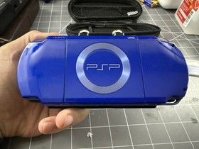 Sony PSP 2001 Handheld Tested With Case, Charger And Protective Front Cover