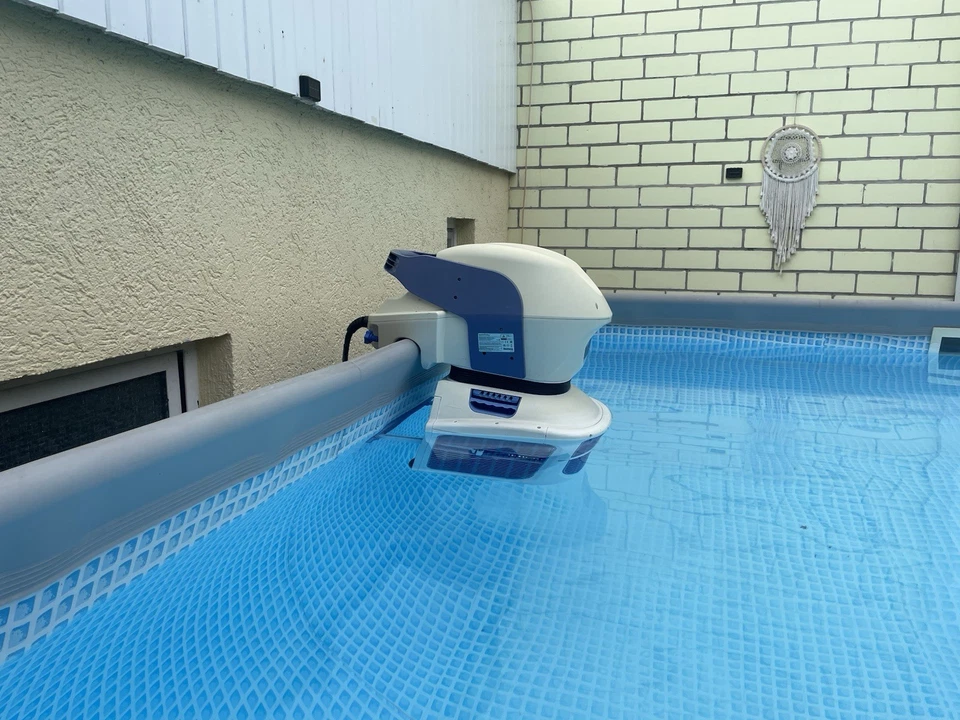 Pool Mit Sandpumpe, Salzwasseranlage, Roboter Und Gegenstrom Anlage - Bild 4 von 4