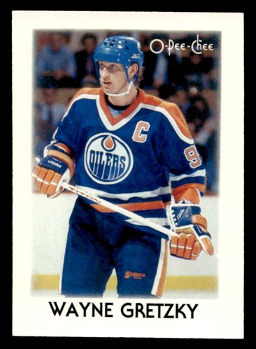 Wayne Gretzky #13 1987 O-Pee-Chee Minis card