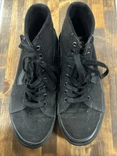 Black Vans Off The Wall High Size 7 Skate Shoes