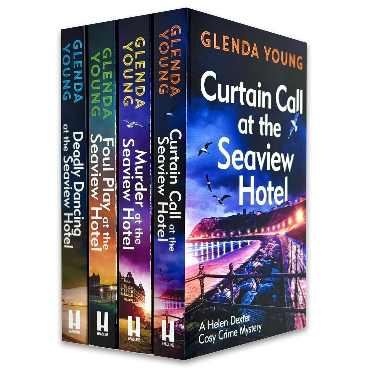 Helen Dexter Cosy Crime Mysteries 4 Books Collection Set By Glenda Young  | TODO