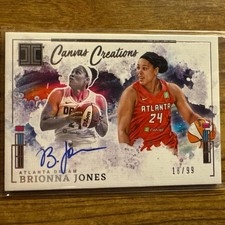 2025 Impeccable Brionna Jones Canvas Creations 18/99 Auto #CC-BJ Dream
