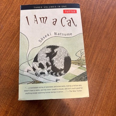 I Am a Cat Soseki Natsume Tuttle Publishing Japanese Literature 3 Volumes in 1