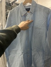 Men  s Eton Very Nice Large Dress Shirt Excellent Condition 