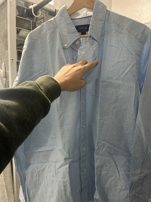 Men s Eton Very Nice Large Dress Shirt Excellent Condition!