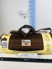 Mad Engine X Coors Banquet Packable Picnic Blanket 70” X 70” NWT Camping Beach
