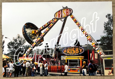 XXL Foto Karussell FRISBEE Frisby Axels Tivoli Fabbri - Kirmes Modellbau