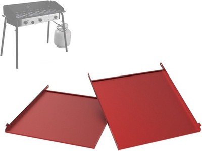 Folding Side Shelf Set for Camp Chef 16'' Three-Burner Stoves Dual-Use Foldable S
