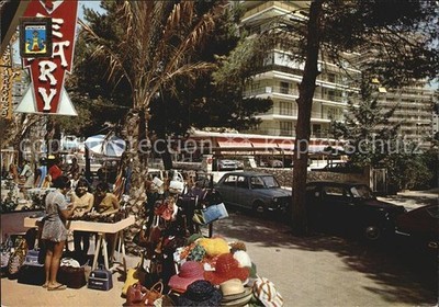 Benidorm Calle de Valencia Souvenirs Strassenverkauf