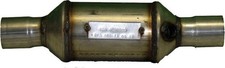 Universal Rear Catalytic Converter Stainless Steel Body 2.25 Inlet Outlet 18 Oal
