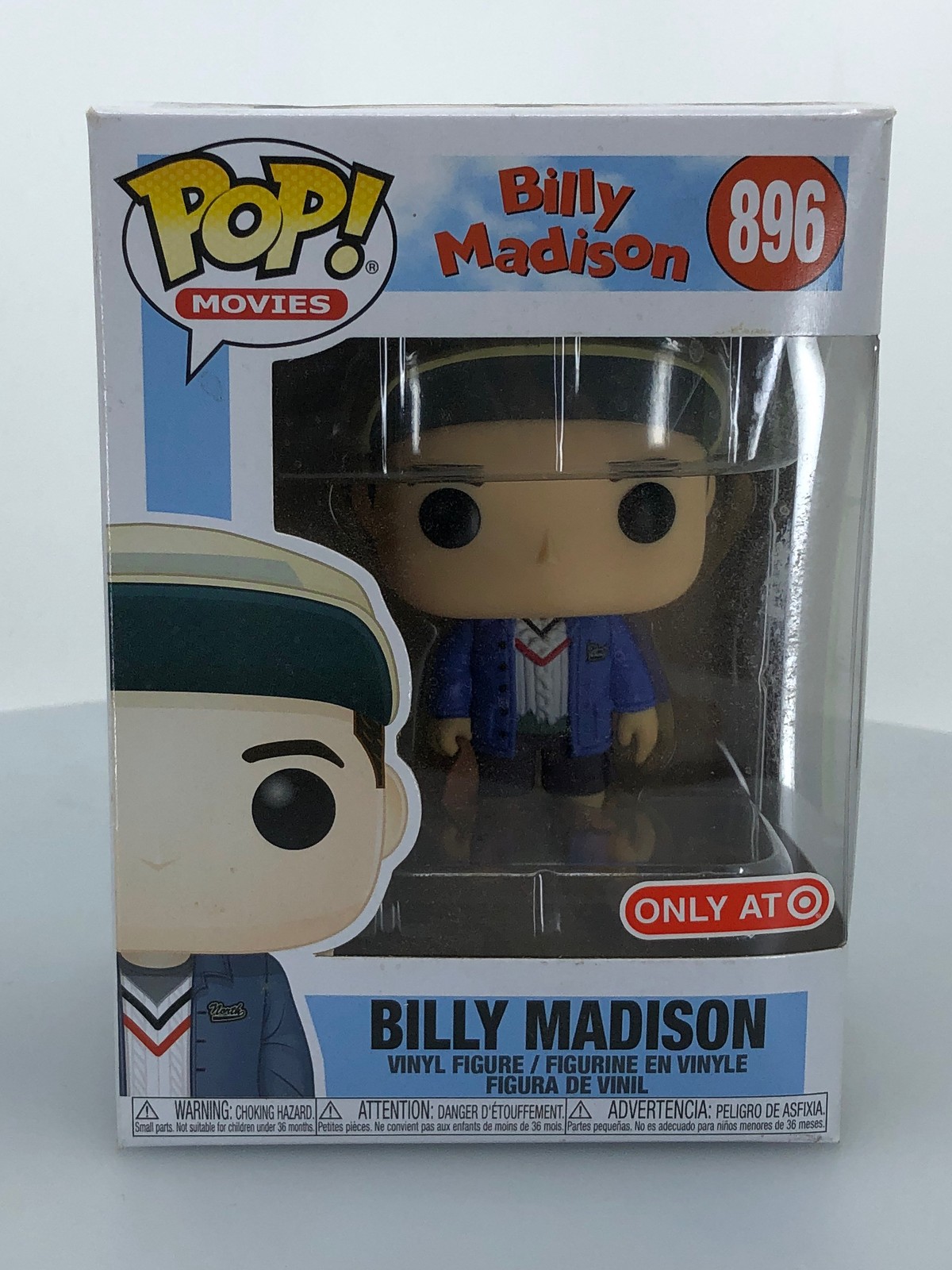 Funko Pop! Figura Vinilo Películas Billy Madison #896 Target Exclusiva Caja Dañada