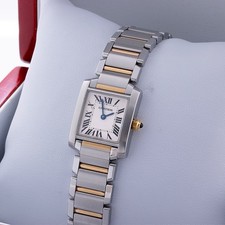 Cartier Tank Francaise Quartz Stainless Steel Ladies Watch W51007Q4 10