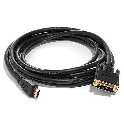 8ware 3m HDMI to DVI-D Adapter Converter Cable - Male to Male 30AWG Gold Plat...