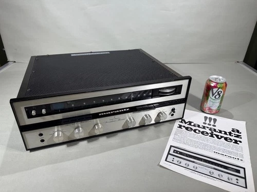 Vintage Marantz Model Eighteen 18 Silver Face Stereophonic Stereo Receiver