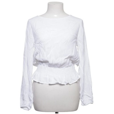 Marks & Spencer, Bluse, Größe: 38, Weiß, Viskose, Sonstiges, Damen #TJm