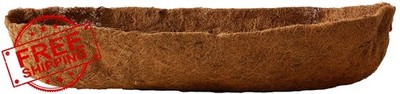 Bosmere Pre-Formed Coco Liner with Soil Moist   36-Inch Replacement Liner for...