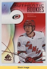 2024 Upper Deck SP Game Used Authentic Rookies Red Scott Morrow #257 READ 1bi3