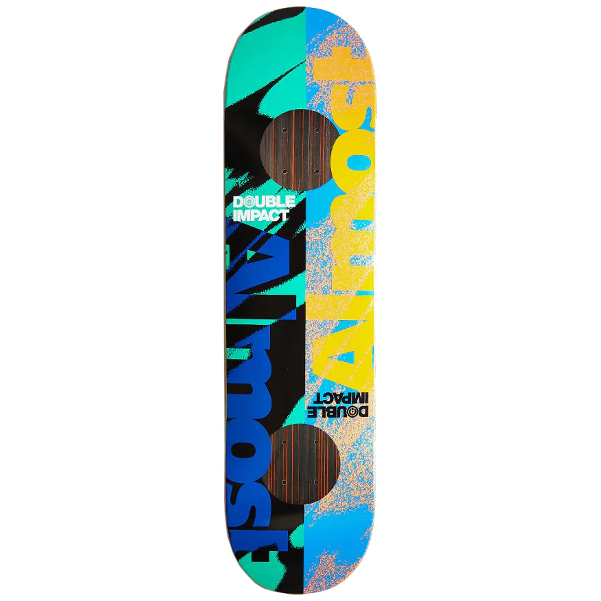 Almost Skateboard Deck Square Peg Double Impact 8.0" x 31.6"