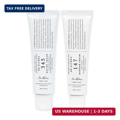 Dr.Althea Dual Cream Set | 345 & 147 Cream | Daily Soothing Recovery & Skin Barr