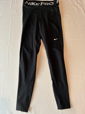Nike Pro Leggings Womens Small Black Compression Leggings Training Athletic