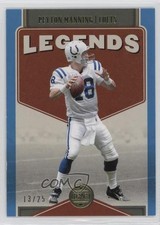 2022 Panini Legacy Legends Indigo 13/25 Peyton Manning #101 HOF 04br