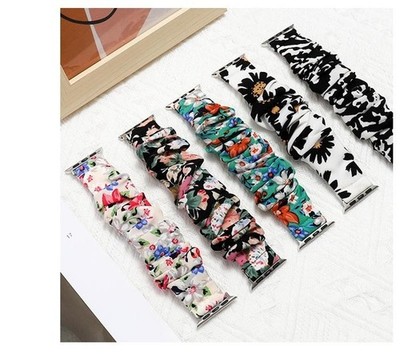 For Samsung Galaxy Watch5/6/7/8/9 Ultra Band Watch Soft Strap Scrunchie Elastics