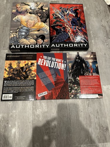 Absolute Authority Volume 1 e 2 Custodia Rigida DC Comics Wildstorm + TPB - Foto 2 di 12