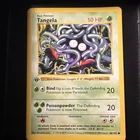 WotC Pokémon TCG Tangela 66/102 Base Set Shadowless 1st Ed Regular 50HP 1999