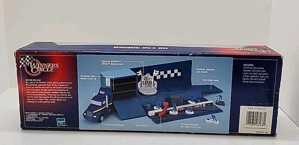 Nascar 1:64 Die-Cast #24 JEFF GORDON Trailer Rig Pit Winners Circle 28168 28167 - Image 3 of 4
