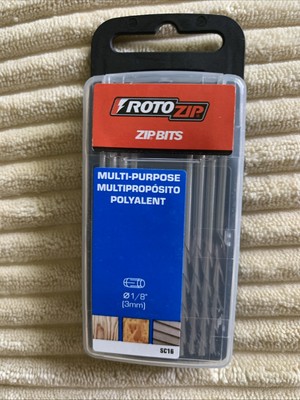 NEW RotoZip SC16 1/8  Zip Bits for Wood, Plastic, Fiberglass, Siding