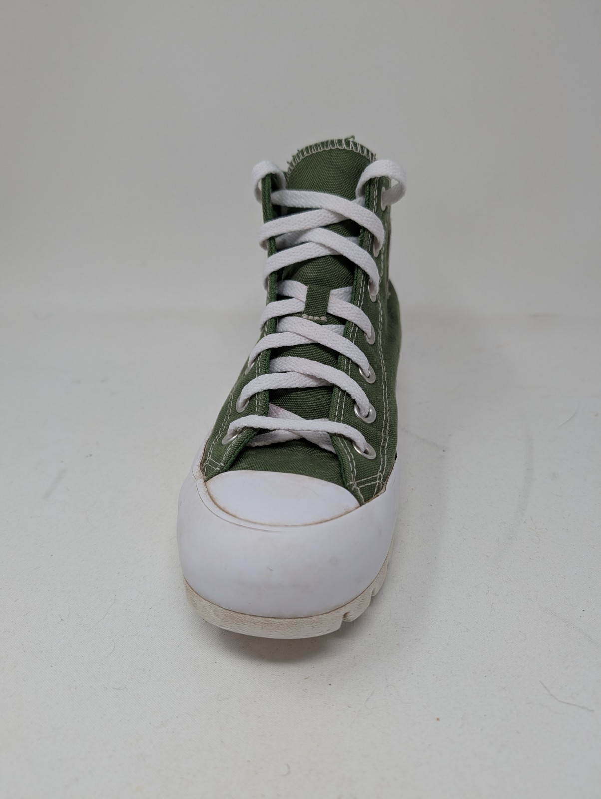 Converse Chuck Taylor Shoes Womens Size 8 Green Lugged Chunky Platform Comfort thumbnail 10