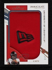 2021 Panini Immaculate Collegiate Brand Logo 1/3 Dez Fitzpatrick #RPS-DF 7ba