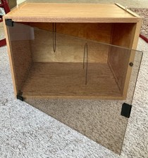 VINYL / ALBUM / RECORD / LP STORAGE CABINETS - OAK WOOD - PER MADSEN RACKIT 19