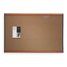 Quartet B243lc-24 Cork Bulletin Board 24"H X 36"W
