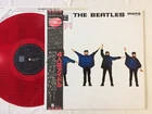 THE BEATLES ‎– Help!  1982 Japan Red Vinyl ORINAL MONO LP NM insert & OBI