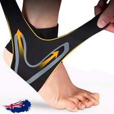 Ankle Brace Support Compression Sleeve Plantar Fasciity Foot Wrap Pain Relief