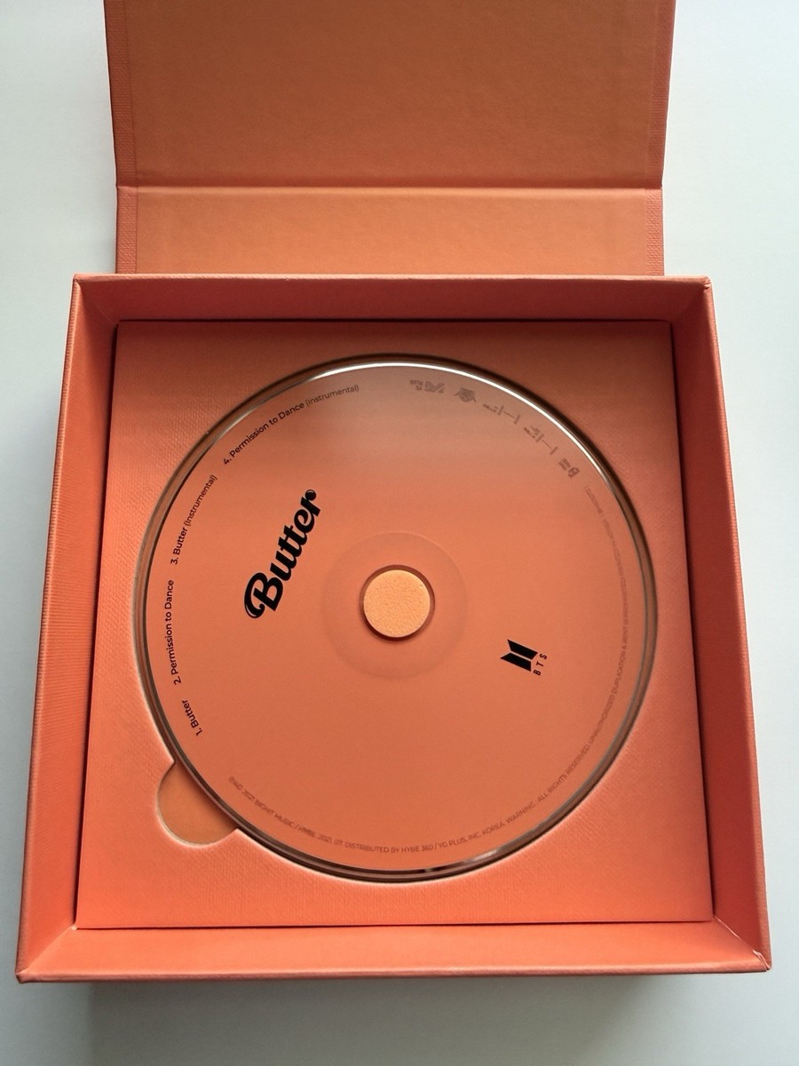 BTS Butter Peaches Edition Limited CD Box Set Photo Cards +