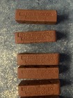 Lot of 8 Belden Brick Co. Miniature Salesman Sample Bricks Canton Historical — photo 2