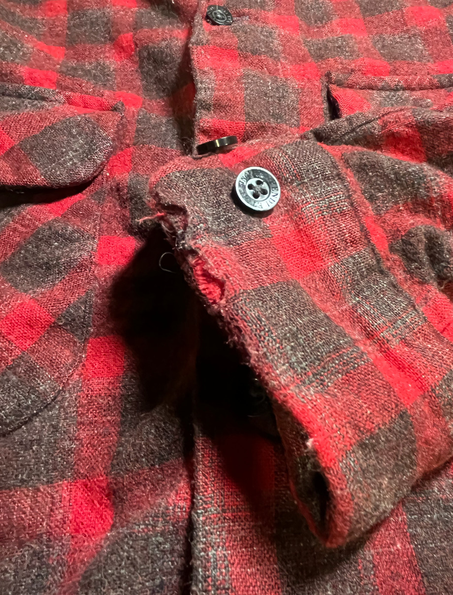 PENDLETON Men’s Wool Plaid Loop Collar ORIGINAL B… - image 5