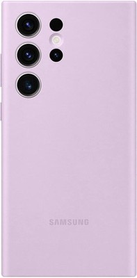 Original / Offizielle Samsung Galaxy S23 Ultra Silikon Hülle - Lavendel (Lila)