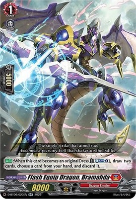 Flash Equip Dragon, Bramahda RR D-BT06: Blazing Dragon Reborn D-BT06/023EN MP
